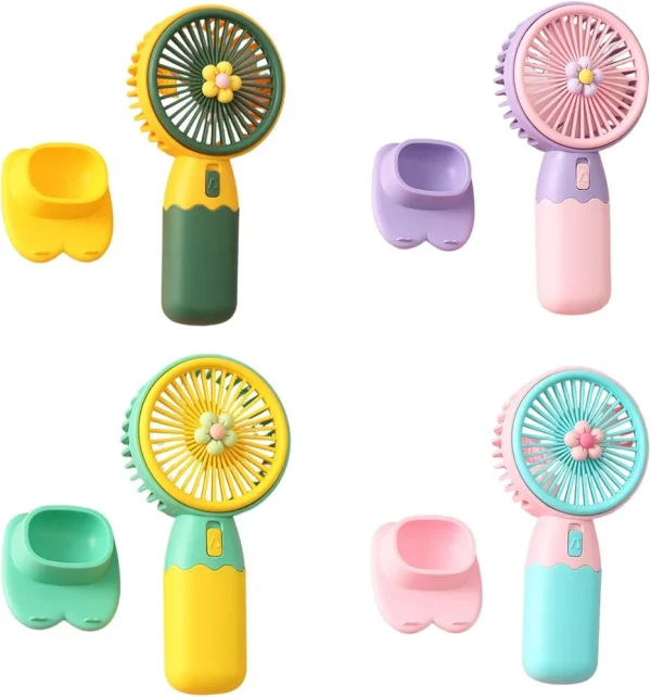 Plastic Mini Fan - Image 3